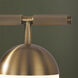 Enson 4 Light 25.5 inch Patina Brass Bath and Vanity Wall Light